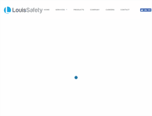 Tablet Screenshot of louissafety.com